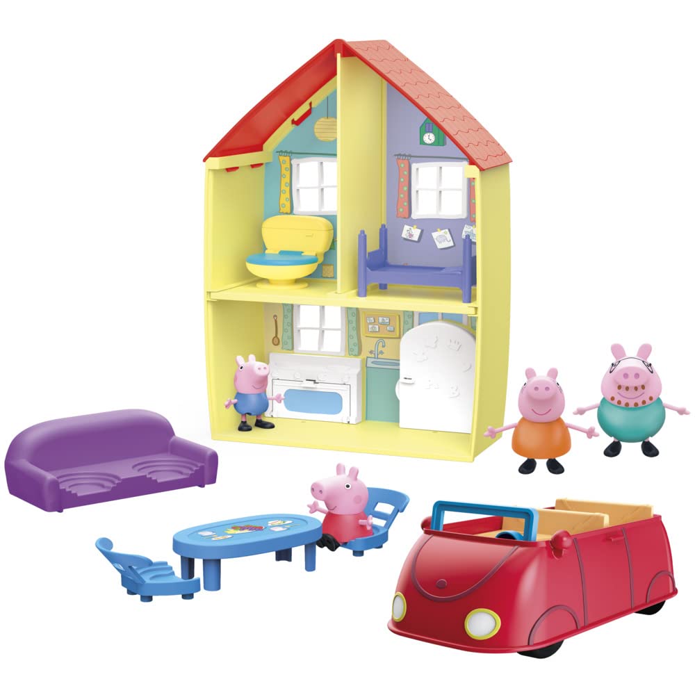 Buy Peppa PigToys Peppa's Family Home Combo , House Playset with 4 ...