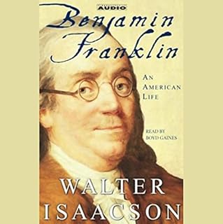 Benjamin Franklin Audiolivro Por Walter Isaacson capa