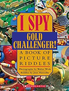 Hardcover I Spy Gold Challenger: A Book of Picture Riddles Book