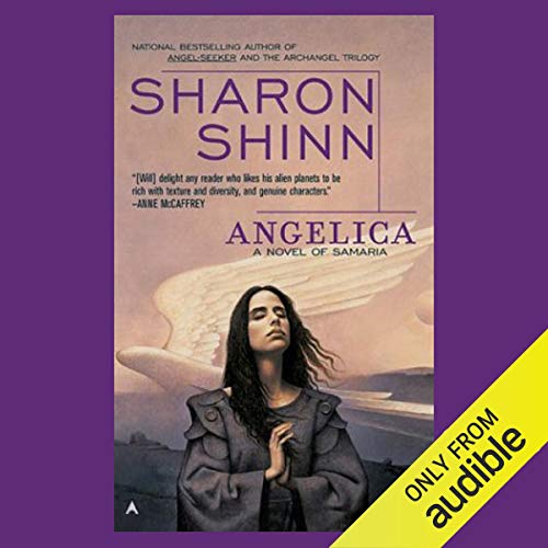 Angelica Audiolibro Por Sharon Shinn arte de portada