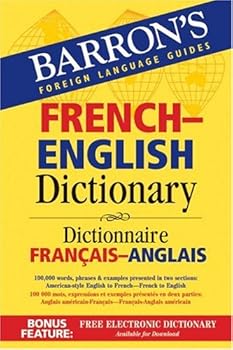 Vinyl Bound Barron's French-english Dictionary (Barron's Foreign Language Guides) (English and French Edition) Book