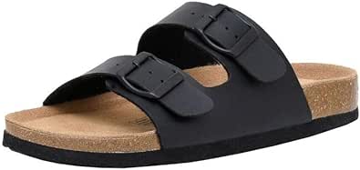 CUSHIONAIRE Women&#39;s Lane Cork Footbed Sandal With +Comfort