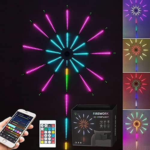 Smart Firework LED Light for Bedroom Decoration, LED Strip Lights ...