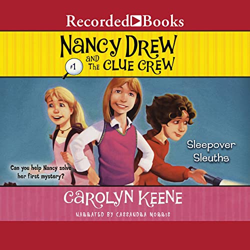 Sleepover Sleuths Audiolibro Por Carolyn Keene arte de portada