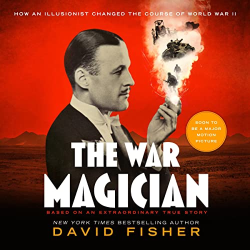 The War Magician Audiolibro Por David Fisher arte de portada