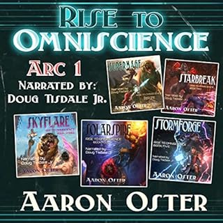 Rise to Omniscience Books 1-5: Pinnacle Kings Arc Audiolibro Por Aaron Oster arte de portada