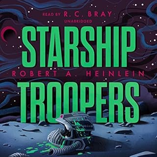 Starship Troopers Audiolibro Por Robert A. Heinlein arte de portada