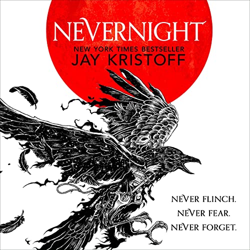 Nevernight Audiolibro Por Jay Kristoff arte de portada