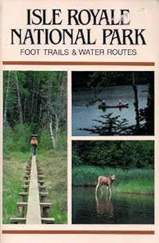 Paperback Isle Royale National Park: Foot trails & water routes Book