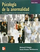 Psicología de la anormalidad: Perspectivas clinicas en los trastornos psicológicos 9701068866 Book Cover