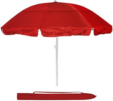 Sombrilla para Playa portátil, sombrilla para Mesa de Jardin, terrazas, Patio, Aire Libre, Camping, Exteriores con Filtro Sol