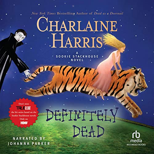 Definitely Dead Audiolibro Por Charlaine Harris arte de portada