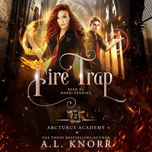 Fire Trap Audiolibro Por A.L. Knorr arte de portada