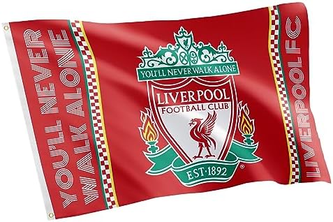 Desert Cactus Liverpool FC Flag Football Club Soccer 100% Polyester Indoor Outdoor 3x5 feet Flags (Flag D)