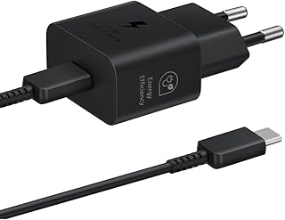 Carregador de parede Super Fast Charging 25W (COM CABO) Preto