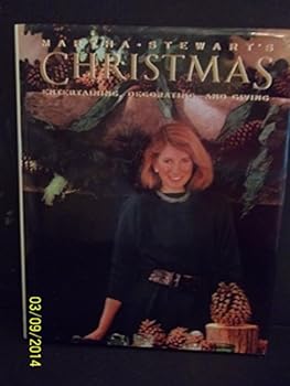 Hardcover Martha Stewart Christmas Mered Book