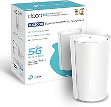 TP-Link Routeur 5G Deco X3000-5G Mesh Routeur WiFi 6 Bi-Bande AX3000Mbps, Port 2.5G, 2 Ports Gigabit, WiFi Mesh Box 5G SI...