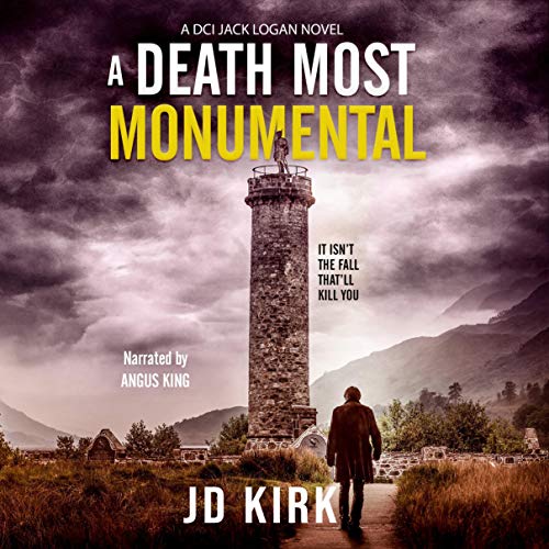 A Death Most Monumental Audiolibro Por JD Kirk arte de portada