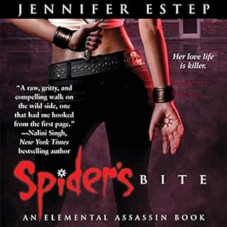 Spider's Bite Audiolibro Por Jennifer Estep arte de portada