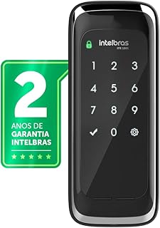 Fechadura Smart de Sobrepor Compatível com Alexa IFR 1001 Preto Intelbras