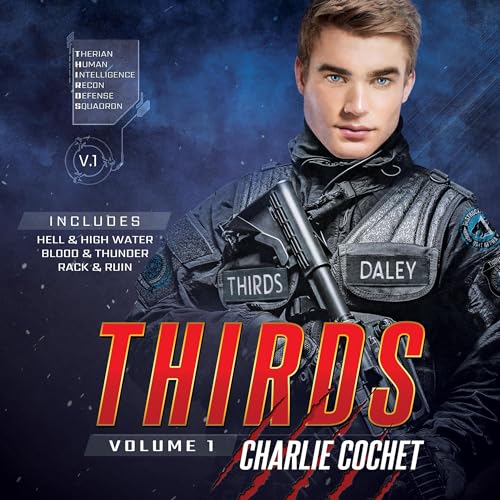 THIRDS Volume One: Books 1-3 Audiolivro Por Charlie Cochet capa