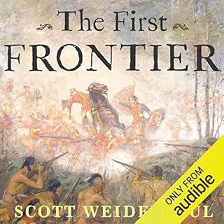 The First Frontier Audiolibro Por Scott Weidensaul arte de portada