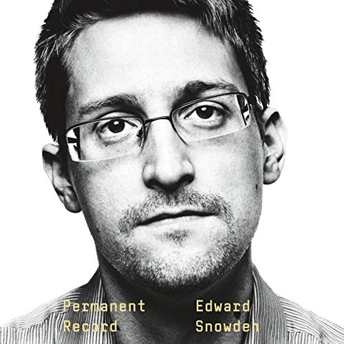 Permanent Record Audiolibro Por Edward Snowden arte de portada