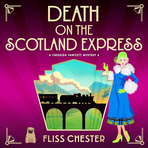 Death on the Scotland Express Audiolibro Por Fliss Chester arte de portada