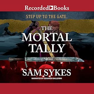 The Mortal Tally Audiolibro Por Sam Sykes arte de portada