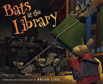 Hardcover Bats at the Library Book