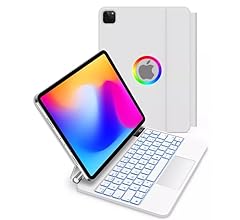 BETTDOW Capa com Teclado e Trackpad para iPad Pro de 11 polegadas (4ª/3ª/2ª/1ª) geração 2022 e Air 6ª e 11 polegadas (M2, 2…