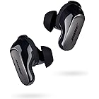 Bose QuietComfort Ultra Wireless Earbuds, Noise Cancelling Earbuds, Bluetooth Earbuds with Spatial Audio and World-Class Noise Cancellation, Black