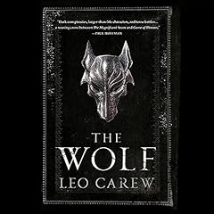 The Wolf Audiolibro Por Leo Carew arte de portada