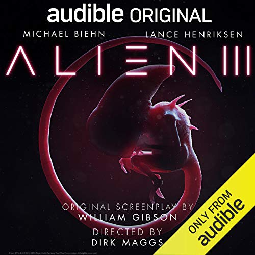 Alien III Audiolibro Por William Gibson arte de portada