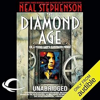 The Diamond Age Audiolibro Por Neal Stephenson arte de portada