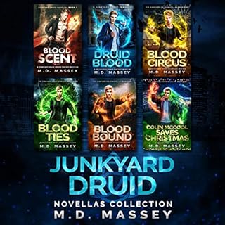 The Junkyard Druid Novellas Boxed Set Audiolibro Por M.D. Massey arte de portada