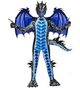 Spooktacular Creations Halloween Kid Dragon Costume, Boys Dragon Wings, Tail and Mask Set for Hal...