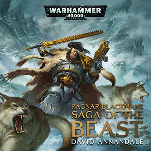 Saga of the Beast Audiolibro Por David Annandale arte de portada