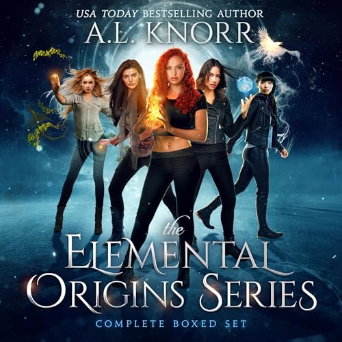 Elemental Origins: The Complete Series Bundle Audiolibro Por A.L. Knorr arte de portada