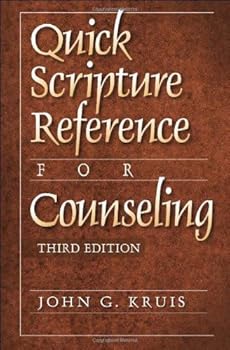 Paperback Quick Scripture Reference for Counseling Book