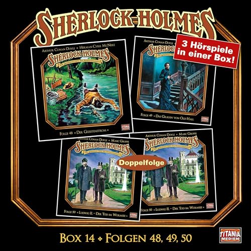 Sherlock Holmes - Die geheimen Fälle des Meisterdetektivs. Box 14 Audiolibro Por Arthur Conan Doyle, Herman Cyril McNeil