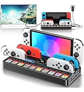 Kytok Switch TV Dock per Nintendo Switch/OLED, Base Switch con Caricatore per Joycons, Dock per N...