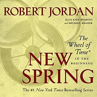 New Spring Audiolibro Por Robert Jordan arte de portada