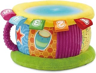 VTech Tambor Luces mágicas | Juguete para bebé +6 Meses | Bilingüe español-inglés | Más de 100 Canciones, melodías, Frases...