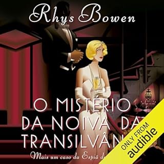 O mistério da noiva da Transilvânia Audiolivro Por Rhys Bowen capa