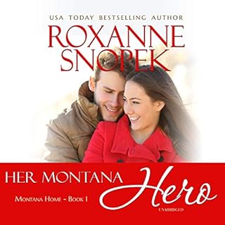 Her Montana Hero Audiolibro Por Roxanne Snopek arte de portada