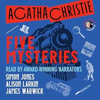 Agatha Christie: Five Mysteries Audiolibro Por Agatha Christie arte de portada