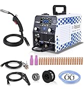 Reboot 200Amp MIG Welder 230V 5 in 1 Multiprocess Welding Machine, Mig Gas/Gasless Flux Core MIG ...