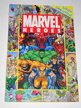 Hardcover Marvel Heroes (Little Look and Find) Book