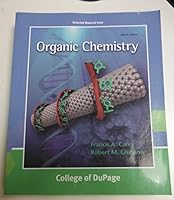 Selected Materials from Organic Chemistry 0077459180 Book Cover